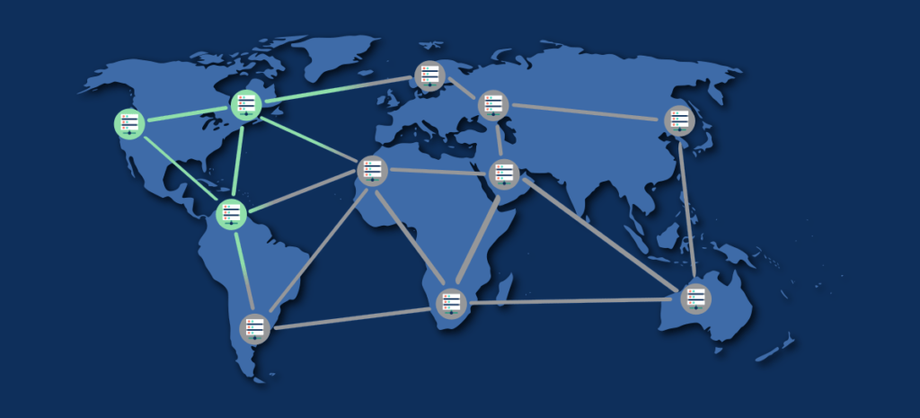 World map | DNS Propagation | Astral Internet