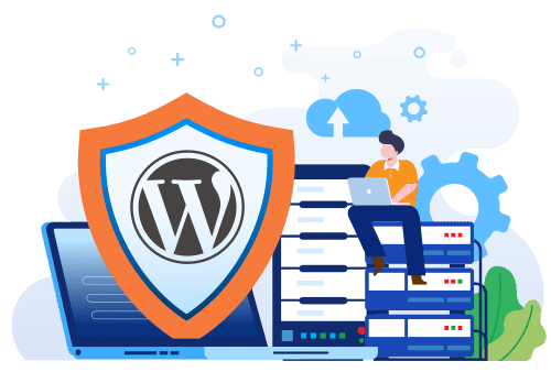 Increased WordPress security in the web hosting account