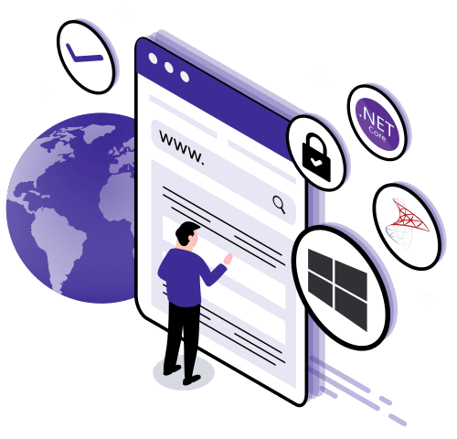 Web hosting on Windows servers 2019