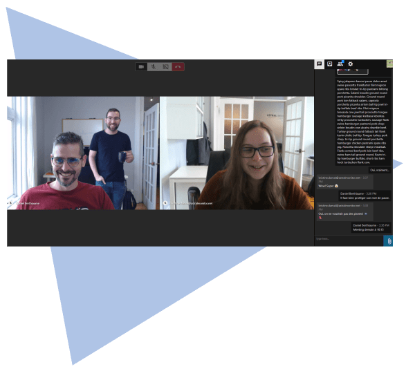 Team Workspace - virtual meeting