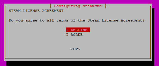Satisfactory - Accepter la licence Steam